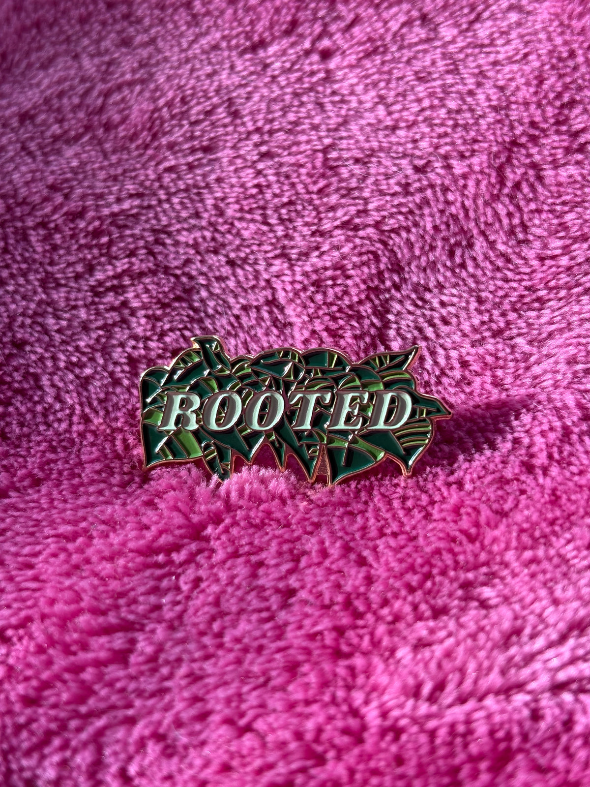 Rooted Enamel Pin